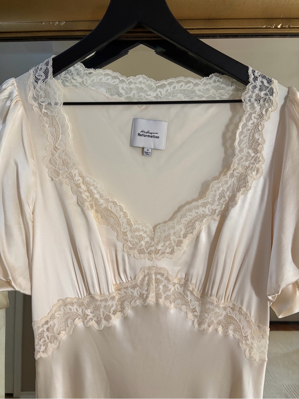 Reformation x Kacey Musgraves Stella Silk Dress - Picture 3 of 5